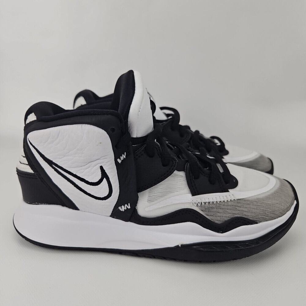 Nike Kyrie Infinity Black White Basketball Shoes Men Size 4.5 DO9616-100 NEW